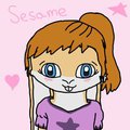 First drawing of female Sesame