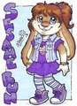 Female Sesame's first Marci Badge by LibidinousWonder