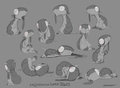 More Zombidillo Sketches by Sefeiren