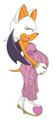 Pregnant Rouge the Bat by Xniclord789x