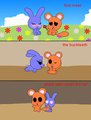 years of Tammy and Efil valentines by benthelittlesquirrel