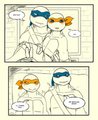 TMNT - First Kiss LxM: Page 9