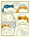 TMNT - First Kiss LxM: Page 10