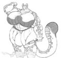 Song Leopard =Fem muscle WiP=