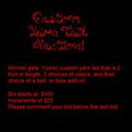 CUSTOM YARN TAIL AUCTION! by ChveRothe