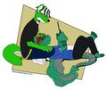 A Lazy Valentine's by Crocdragon