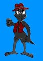 Ray the raven by MalloryMink