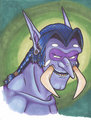 Threetusk, Troll Rogue by GriflynReapdri