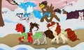 MLP FIM - Winter Wrap up - By shalonesk by Nightwind005