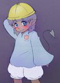 My new, as of yet, unnamed adopted character!