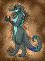 Kestrel Fursona - Color by tuffluv