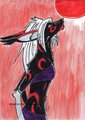Red River, Red Moon by myatchi