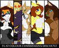 FLAT COMMISSIONS DISCOUNT!