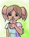 (GIFT) Watercolor practice - Lil pup by zhuria