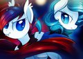 Commission - Bat pones by Kohtek