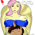 Fluttershy Boob Hat by Aweman909