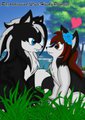 Puppies by Razorthewind