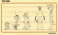Steppenwolf's characters - Size comparison by Steppenwolf1996