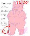 BUY ME 24 HOUR YCH!!! : IM NOT FAT IM FLUFFY