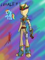 Loyalty Armor (Color Skectch) Commission