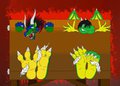Dragons torment