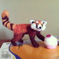 Red Panda Felt