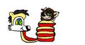 Matthew The Naga captures Hubbie the Panda
