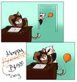 Birthday Hugs - by Sora & NeekoKarina