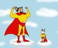 Mighty Mouse meets Super Raton