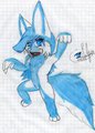 My fursona cub by WolfieWolfster
