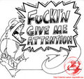 Attention whore