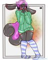 [commission] neoskunk pinup by ladilol