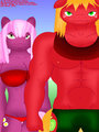 Big Macintosh and Cheerilee by STPhelps