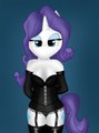 Anthro Rarity by IllusiveElusive