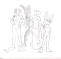 Portrait of Four Teen Hero PCs 