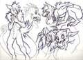 Meeting New Demon Friends with Steak by Zsisron