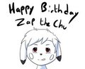 Happy birthday zappy