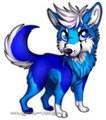 //CE// TsunamiTheBluePuppy by GraffitiMutt