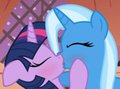 poni kissu by TheSmilingPony