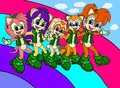 the mobius girls celebrate the day of green 