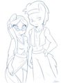Commission - Flax and Wheat Anthros