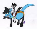 Stumpy's steed by GrooDeeAussieroo