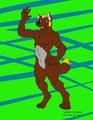 Wolf by Ziude, colored by me by 1mastermind