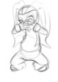mysterious dancing bunny