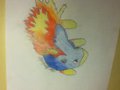 Quilava by alexgergdragon