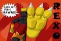 Big feet Rexo by KMJ91