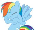 Rainbow Dash - Facehoof by abydos91
