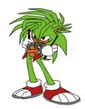 Manic the hedgehog by lunathewolf321