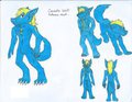 Corentin Wolf reference sheet by CorentinWolfie