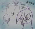 Gilda Face Sketch by MishiranuiSan